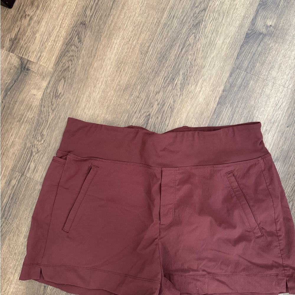 Athleta Brown High Waist Shorts